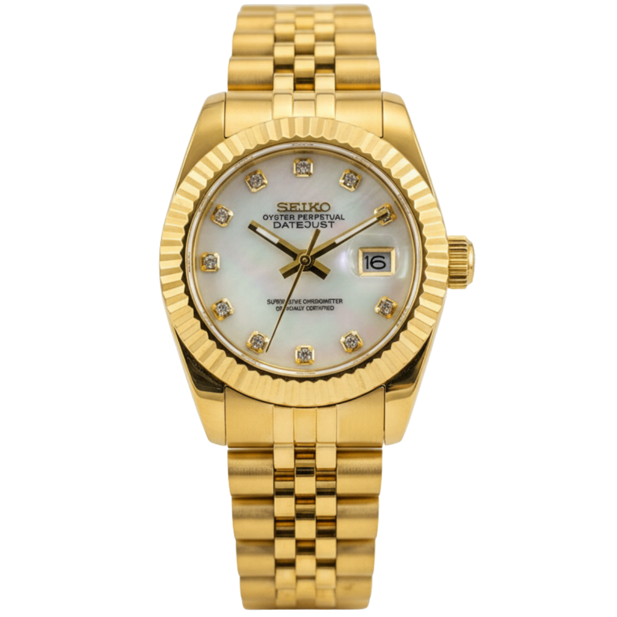 SEIKO-LEX Yellow Gold Mother Of Pearl (31MM)