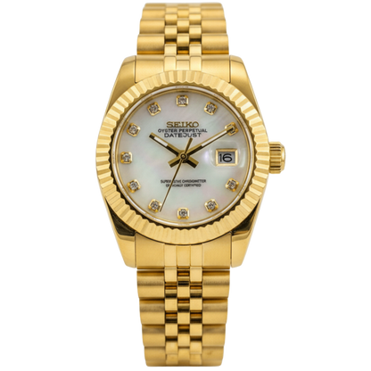SEIKO-LEX Yellow Gold Mother Of Pearl (31MM)
