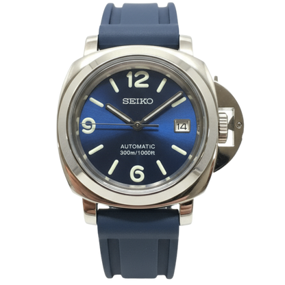 SEIKO-PANERAI BLUE RUBBER