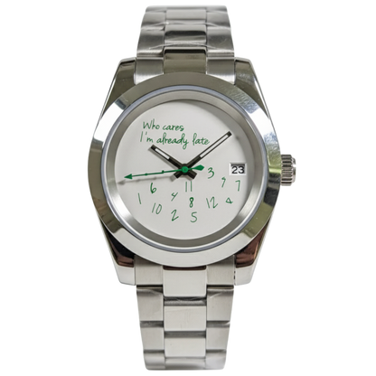 WHO CARES?! GREEN - Main Image