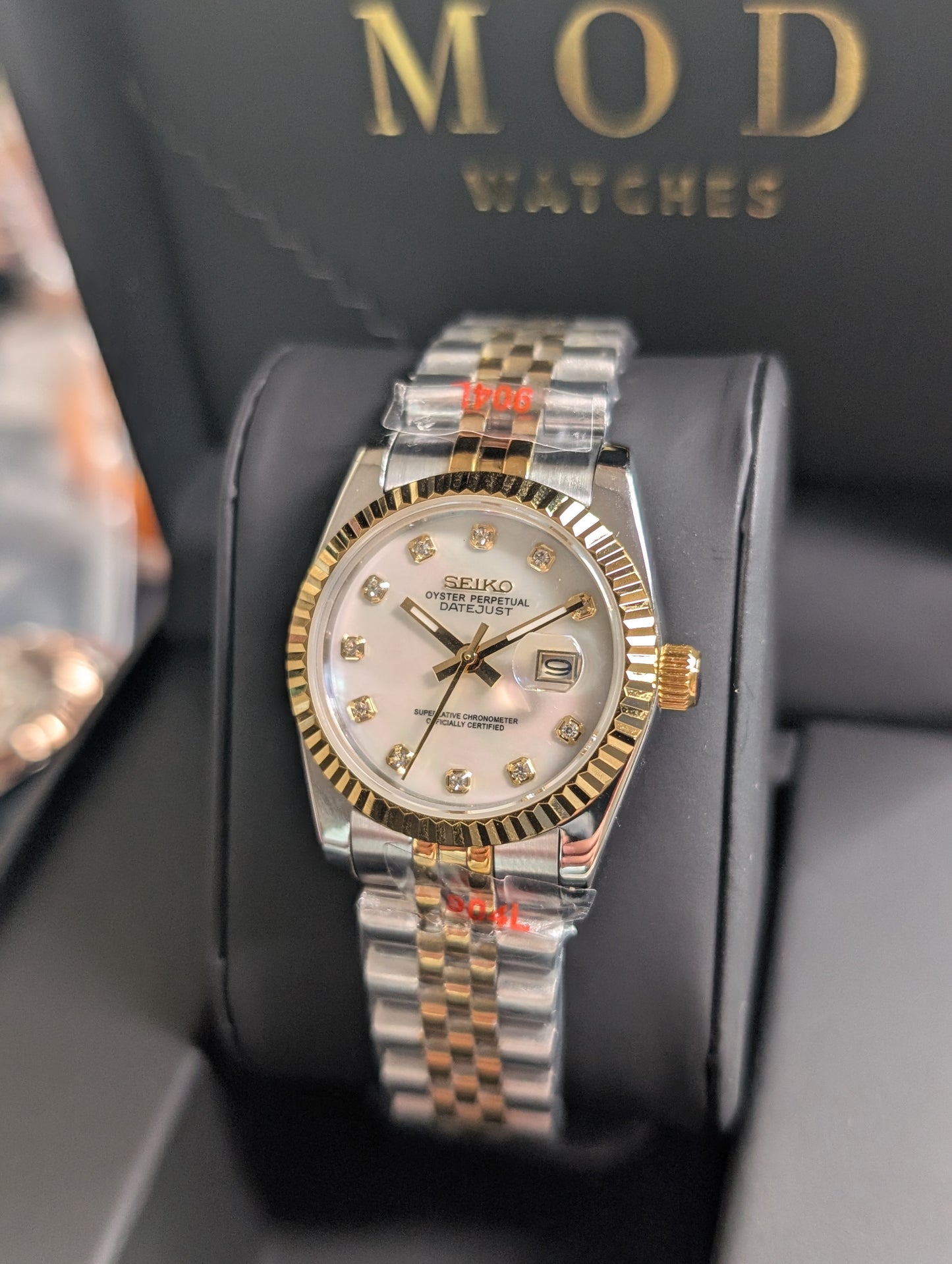 SEIKO-LEX MOP TWO TONE YELLOW GOLD DJ (31mm)