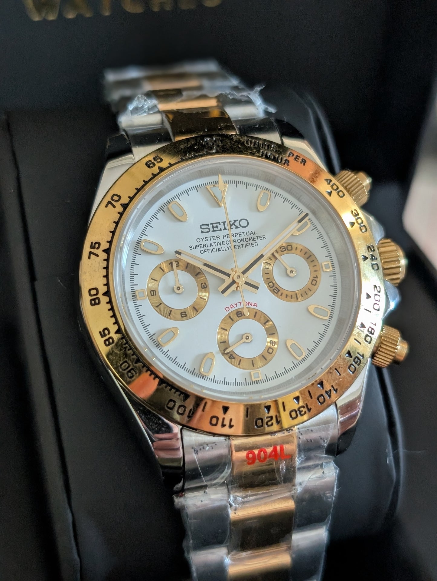 SEIKO-LEX TWO TONE GOLD DAYTONA