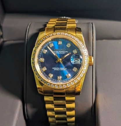 SEIKO-LEX GOLD PRESIDENT DJ