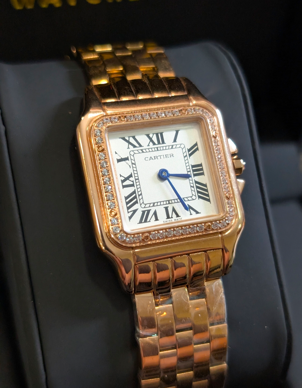 C Panthere Rose Gold with diamonds