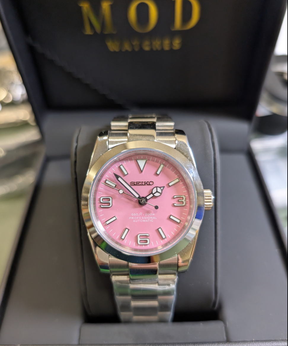 SEIKO-LEX PINK EXPLORER (36MM)