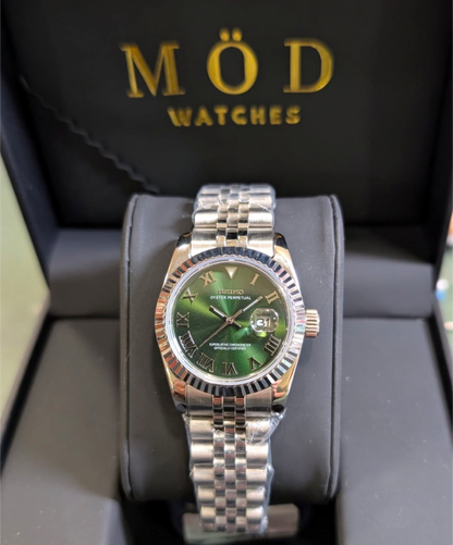 SEIKO-LEX GREEN ROMAN DJ (31MM)