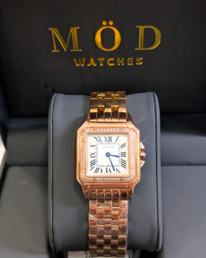 C Panthere Rose Gold with diamonds