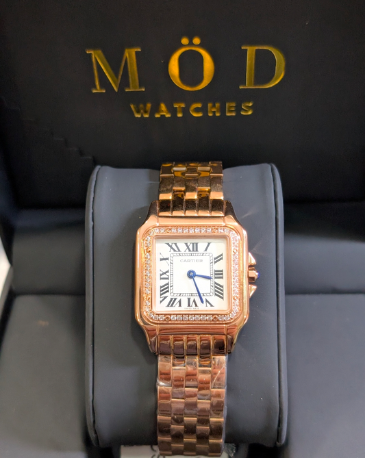 C Panthere Rose Gold with diamonds