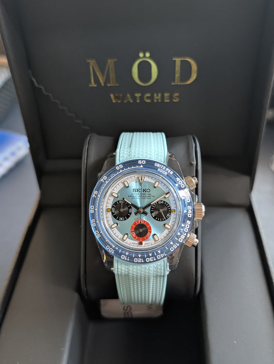 SEIKO-LEX ICE BLUE DAYTONA