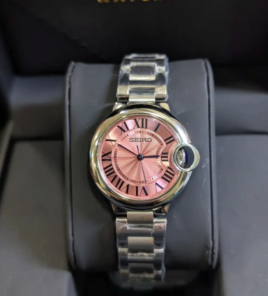BALLON BLEU PINK 33MM