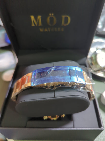 SEIKO-LEX ROSE GOLD RAINBOW DAYTONA (Oyster Bracelet)