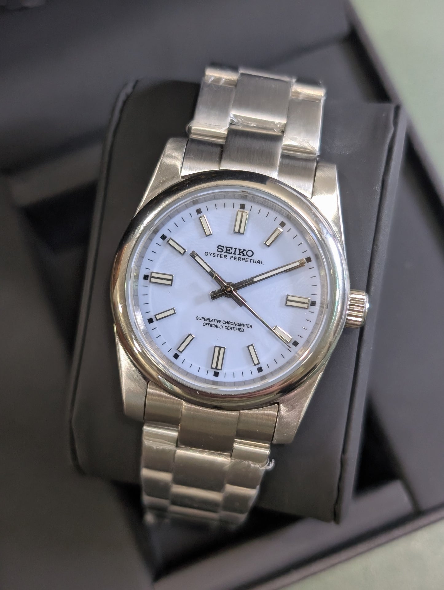 SEIKO-LEX LAVENDER OYSTER