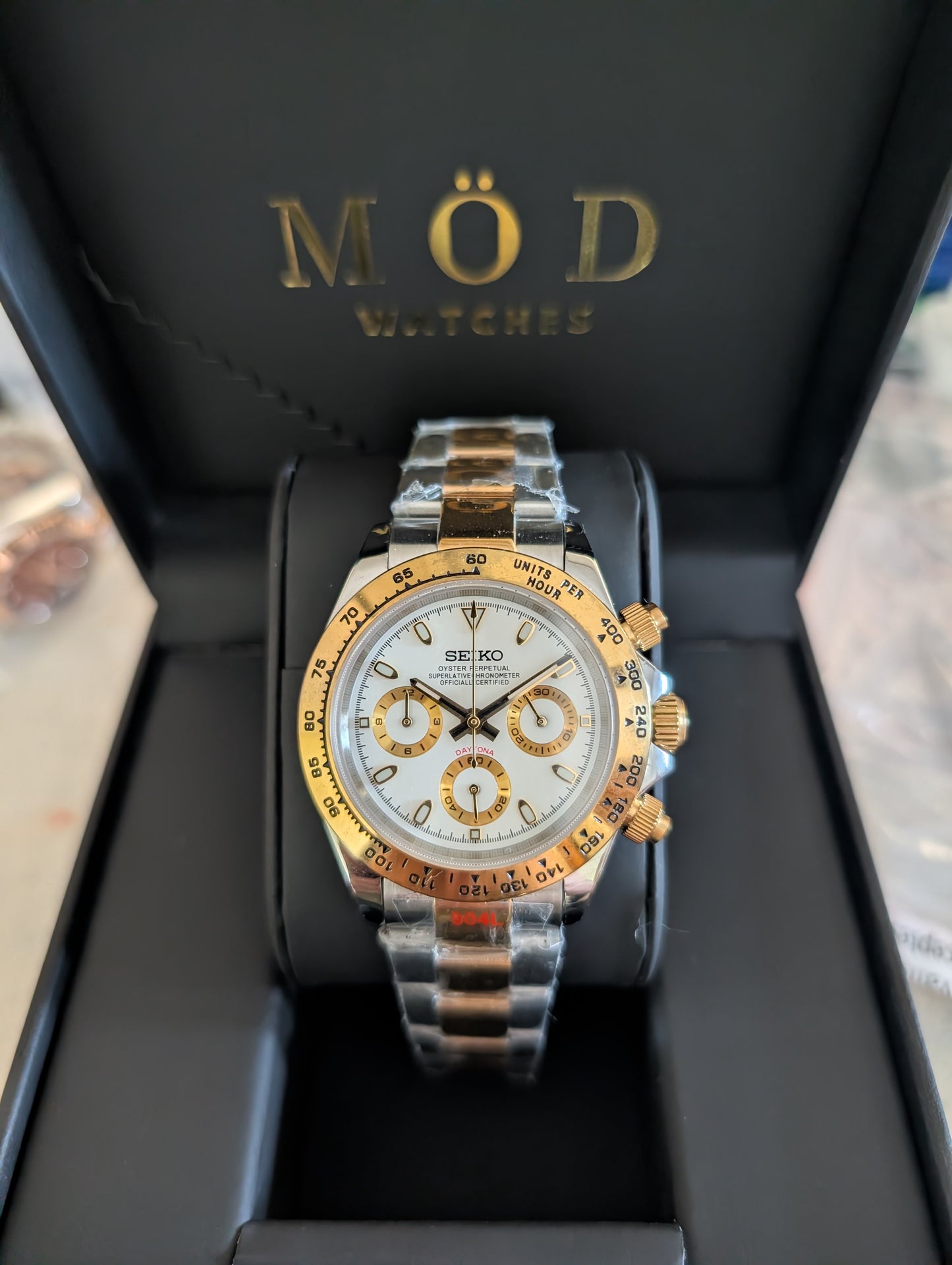 SEIKO-LEX TWO TONE GOLD DAYTONA
