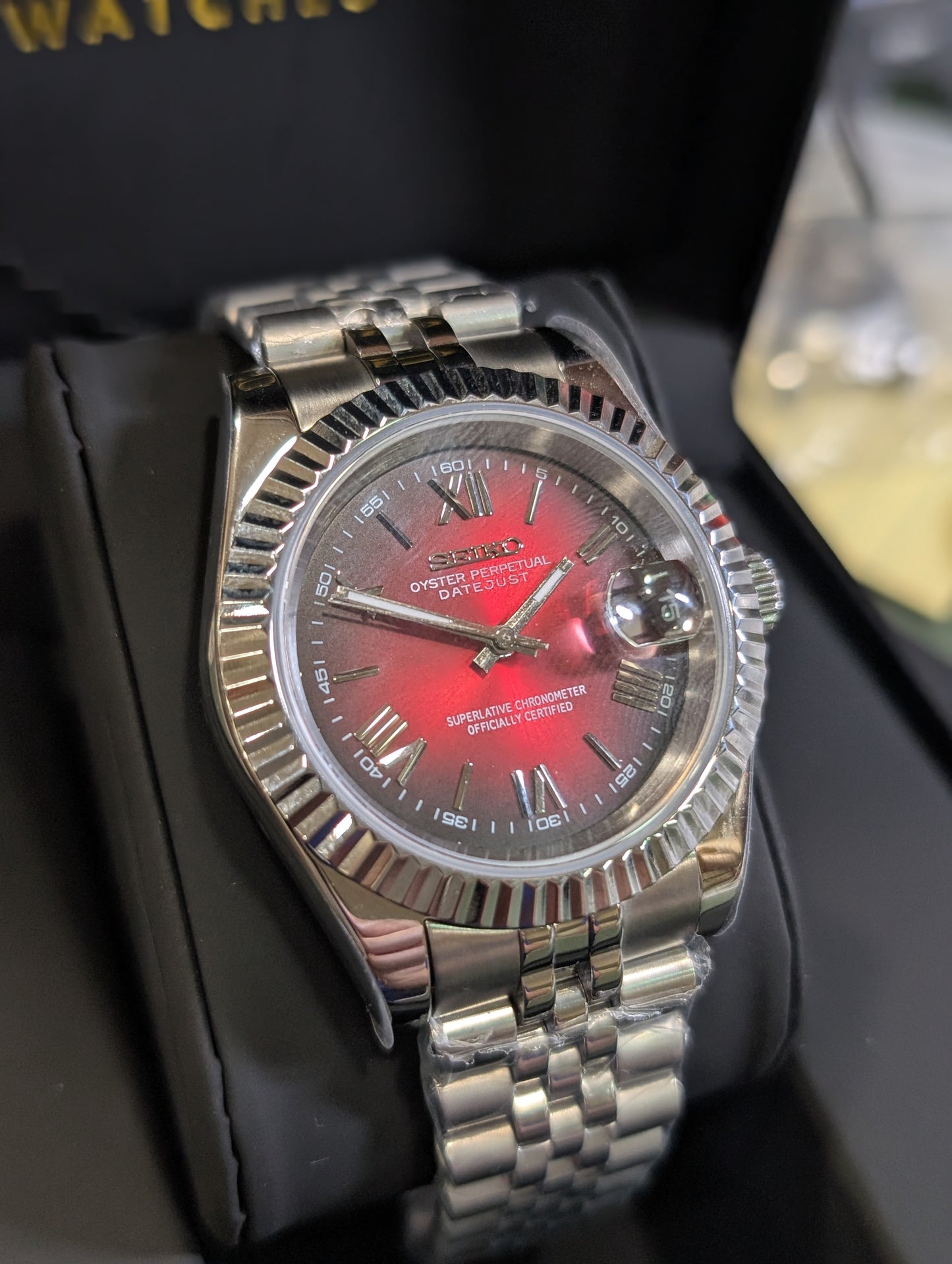 SEIKO-LEX BLOOD RED DJ