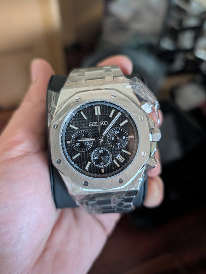 ROYAL SEIKOAK CHRONO BLACK
