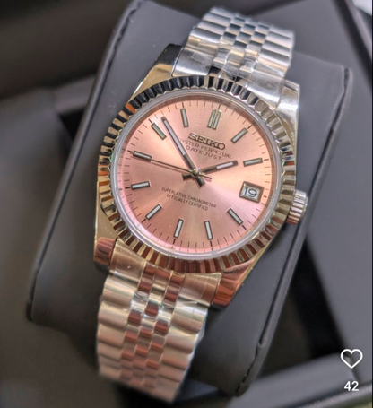 SEIKO-LEX ROSE CHAMPAGNE DJ (36mm)