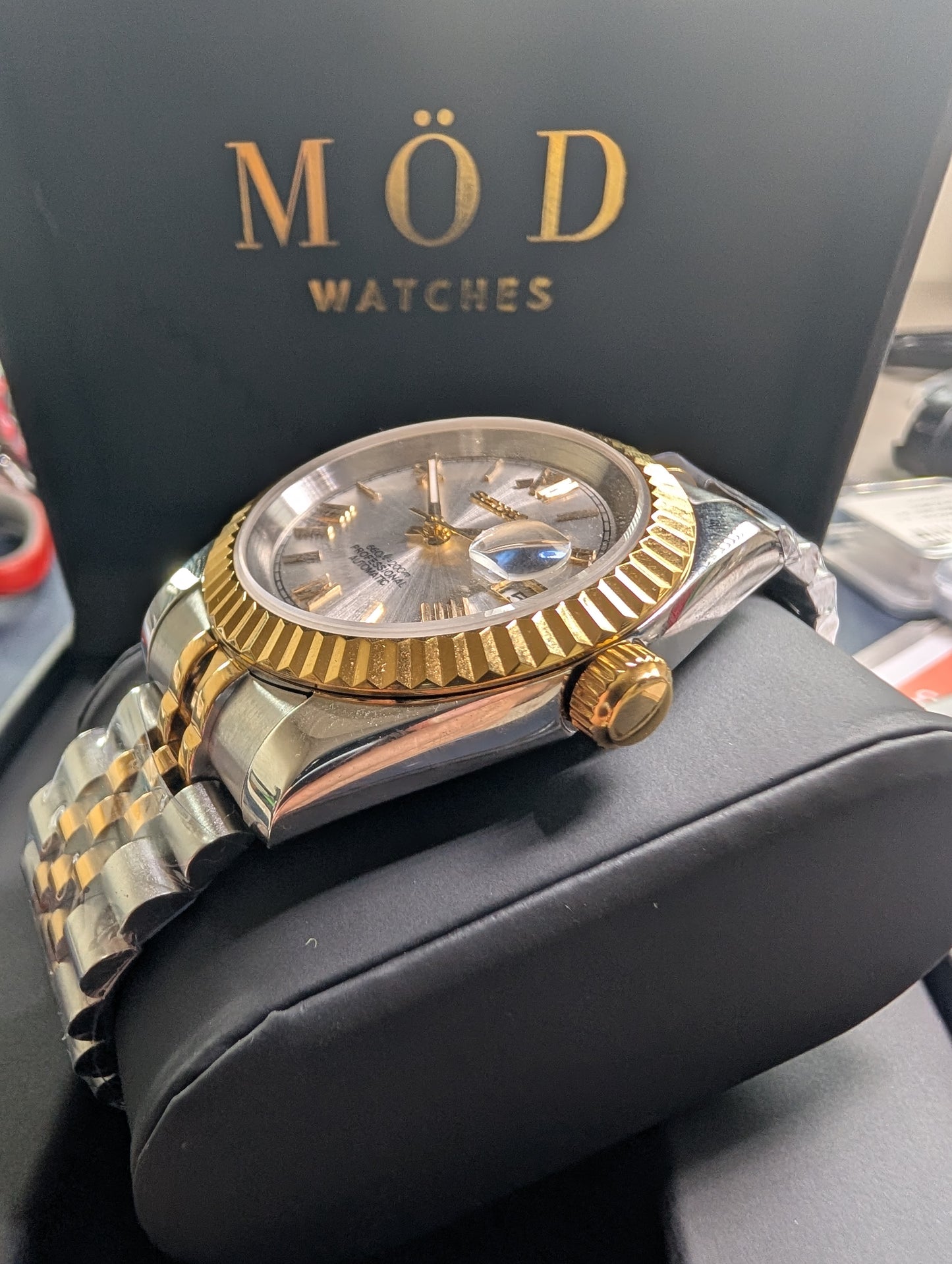 Two tone Datejust Roman Dial MöD