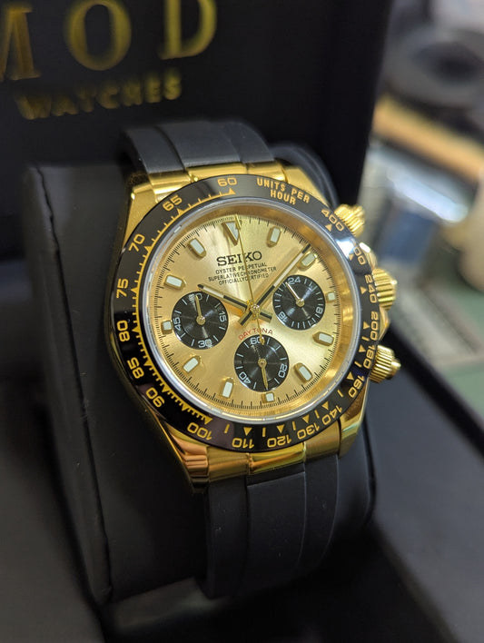 SEIKO-LEX YELLOW GOLD DAYTONA