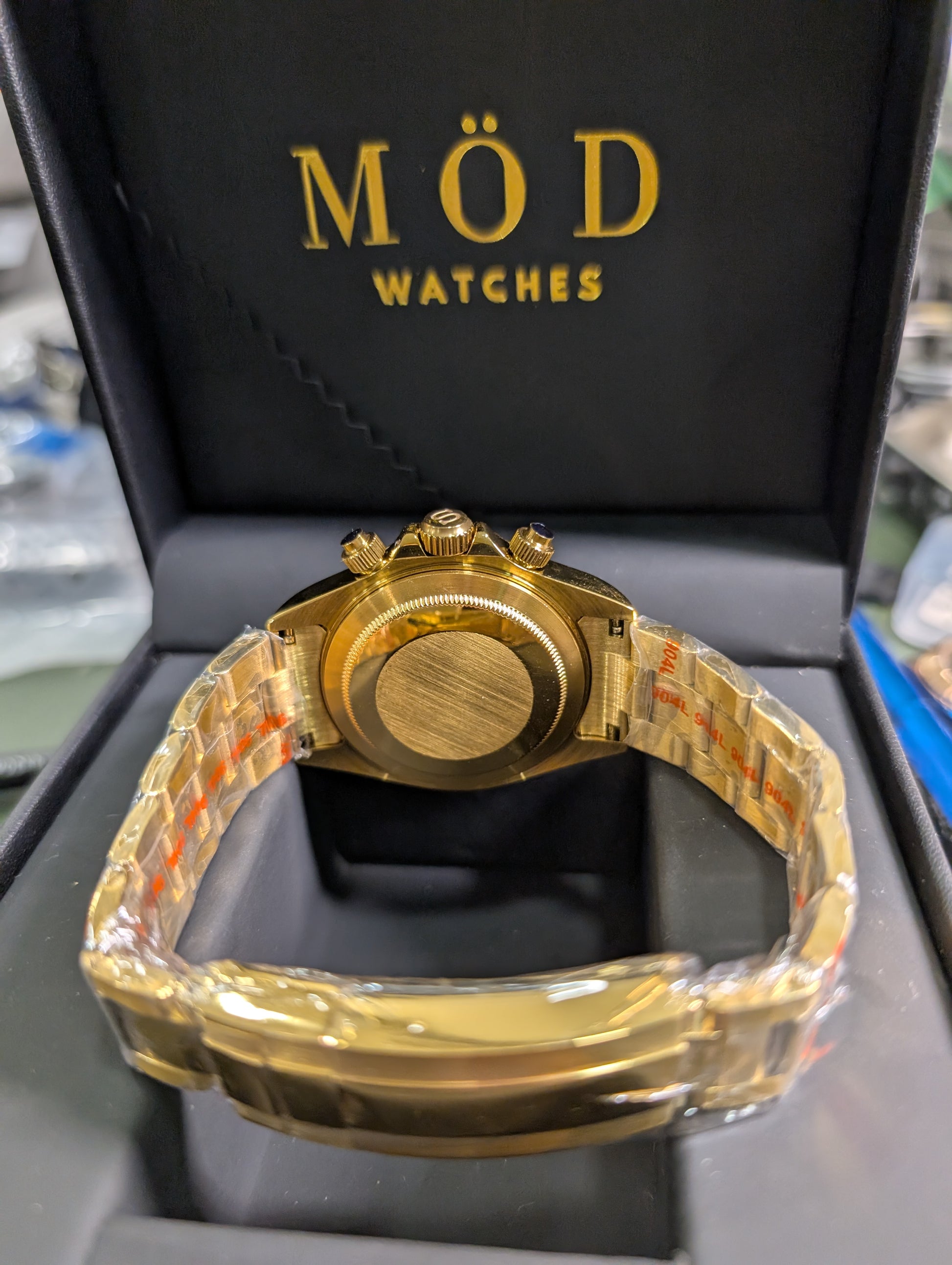 SEIKO-LEX GOLD DAYTONA (Black Dial)