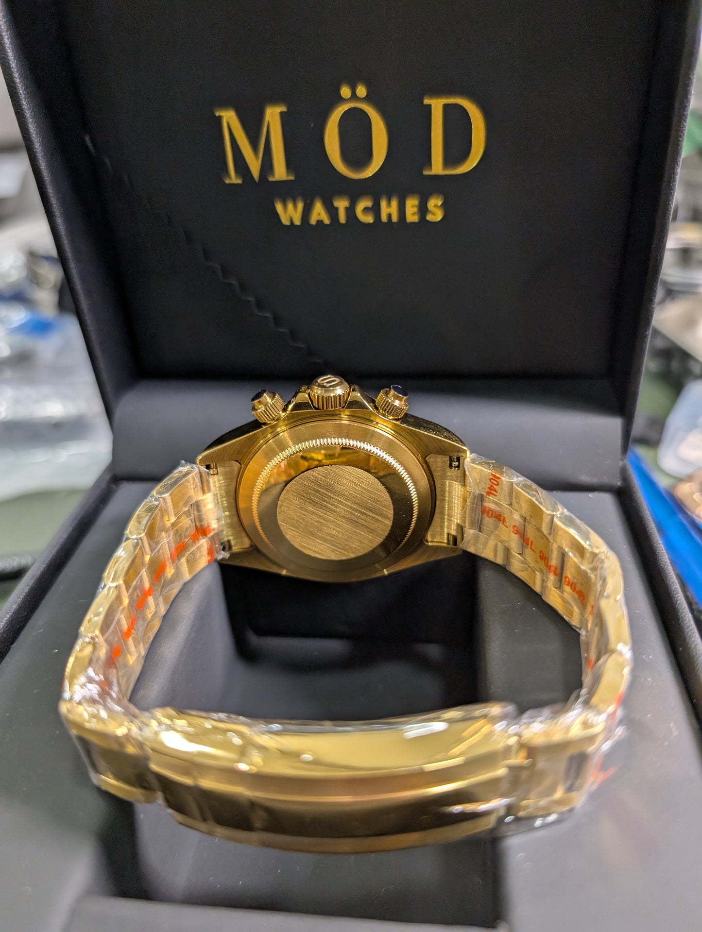 SEIKO-LEX GOLD DAYTONA (Black Dial)