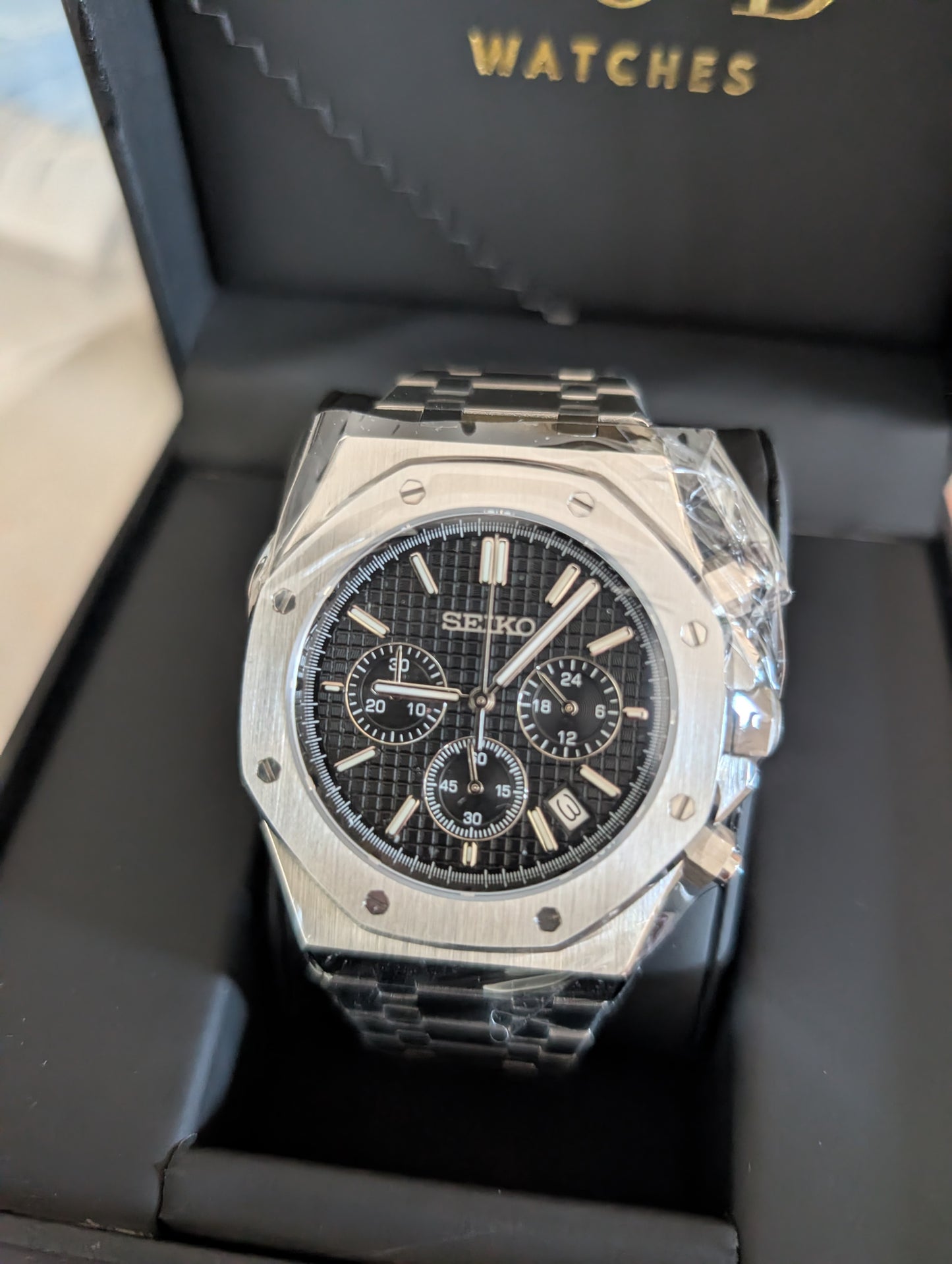 ROYAL SEIKOAK CHRONO BLACK