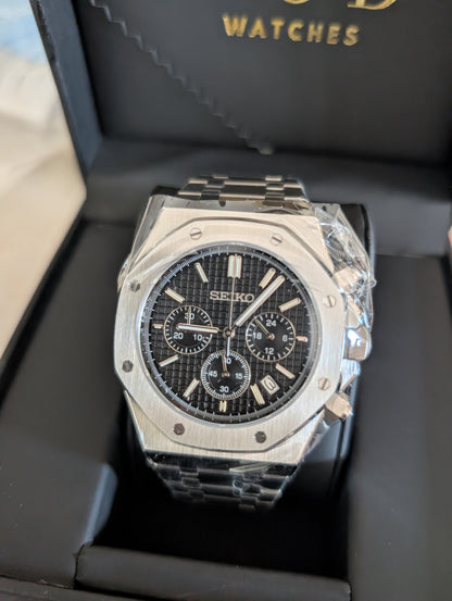 ROYAL SEIKOAK CHRONO BLACK