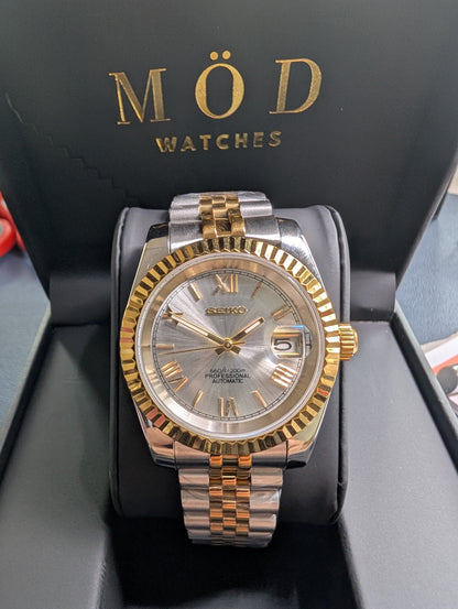 Two tone Datejust Roman Dial MöD