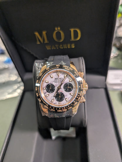 SEIKO-LEX ROSE GOLD METEORITE DAYTONA