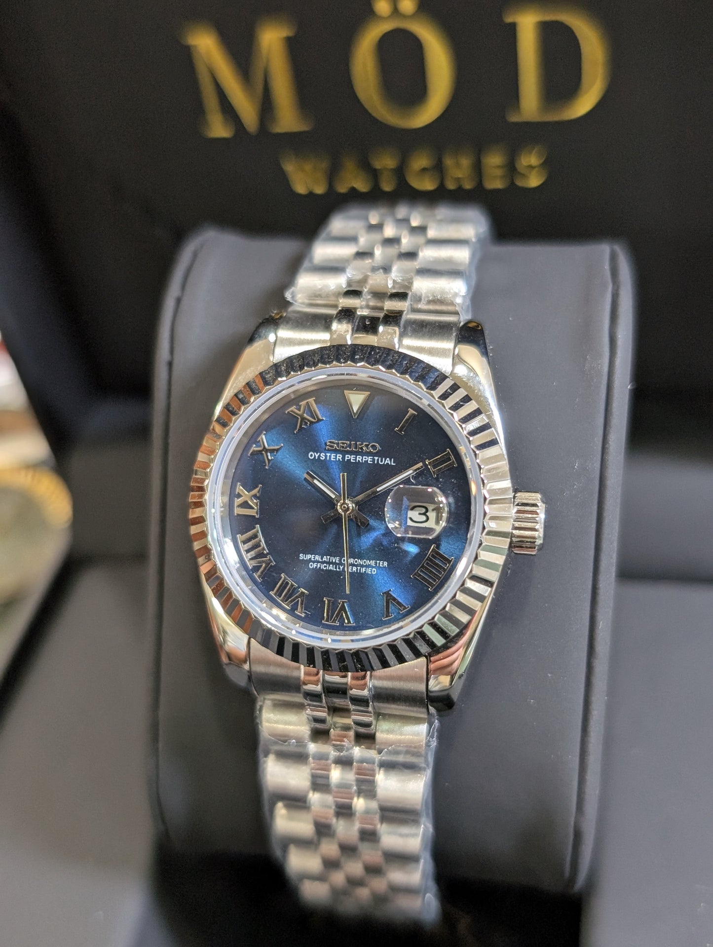SEIKO-LEX BLUE ROMAN DJ (31MM)