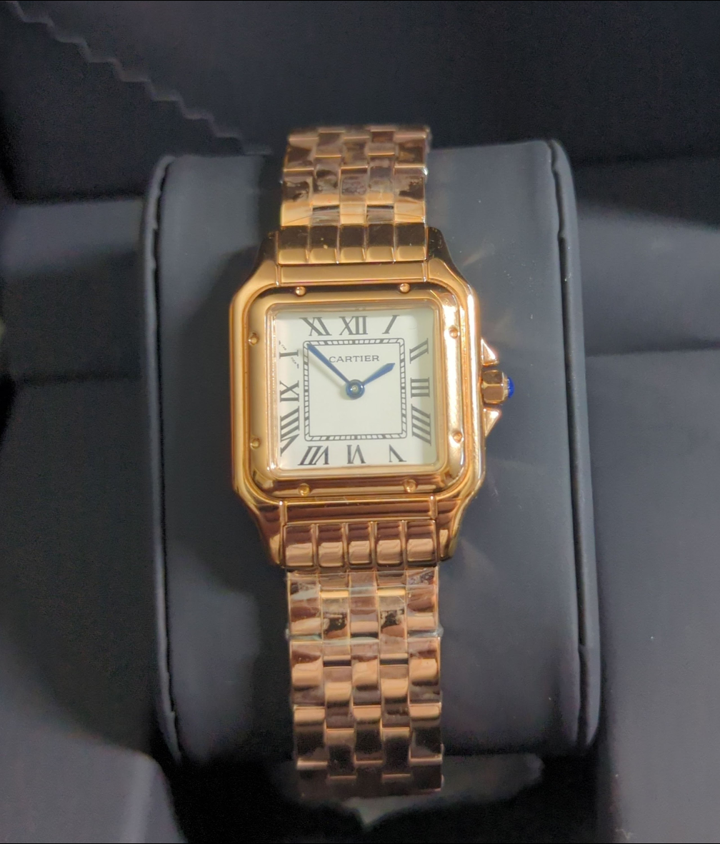 C Panthere (Rose Gold) medium size 28mm