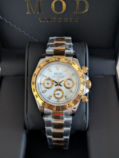 SEIKO-LEX TWO TONE GOLD DAYTONA