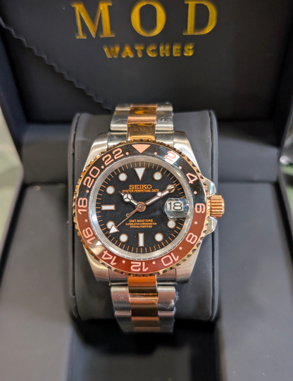 SEIKO-LEX ROOTBEER OYSTER GMT