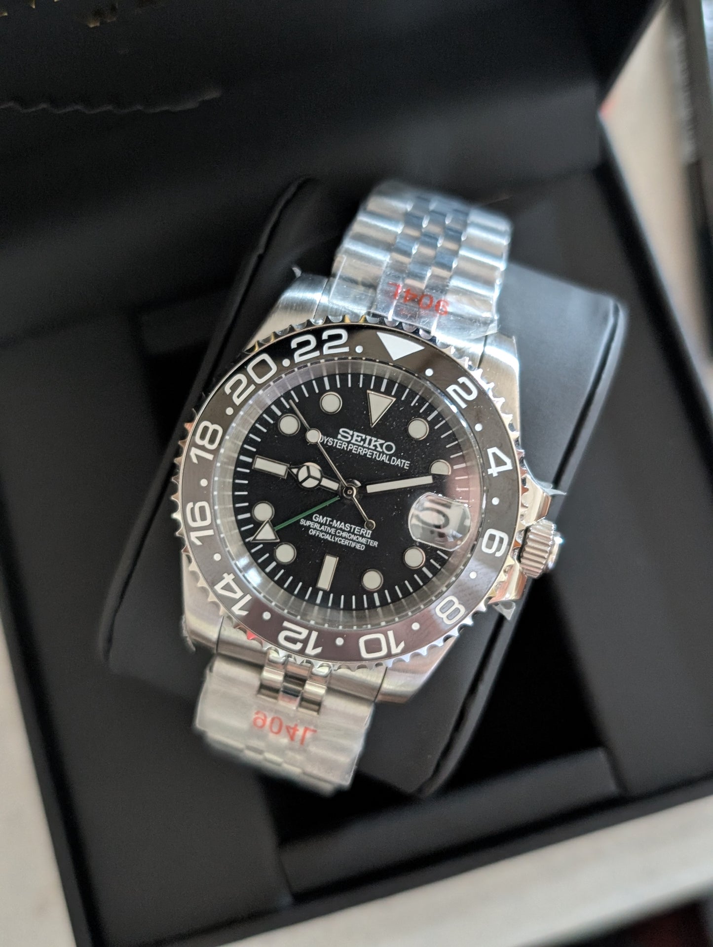 SEIKO-LEX BRUCE WAYNE GMT (JUBILEE)