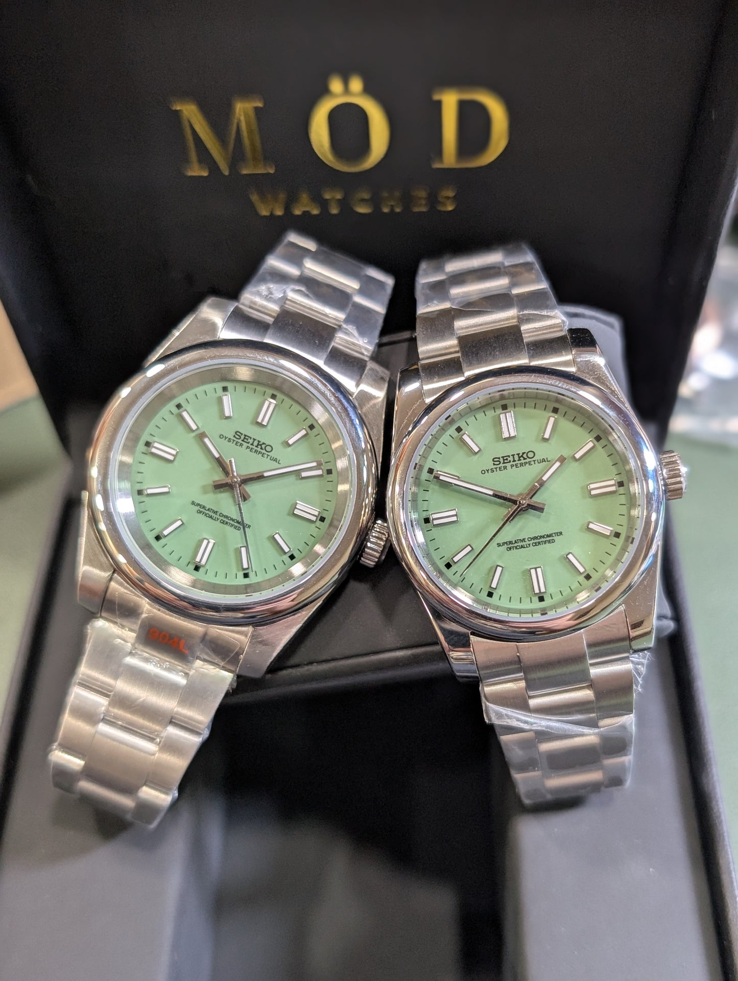 SEIKO-LEX PISTACHIO OYSTER (36MM)